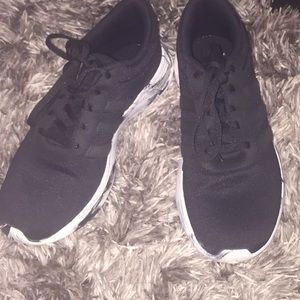 Black and White Adidas Sneakers